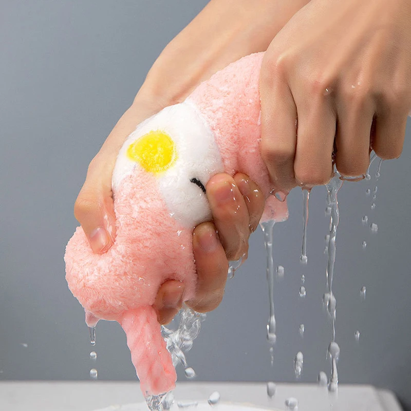 Полотенце из микрофибры с мультяшным пингвином супер впитывающее мягкое