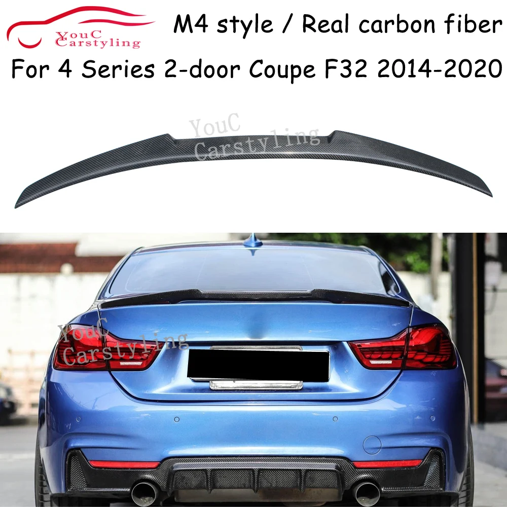 Стильный спойлер F32 M4 для BMW 4 серии 2 двери купе задний багажник губа из