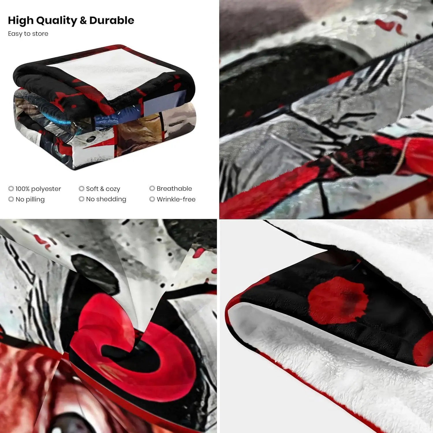 Одеяло из страшного фильма яркое одеяло легкое теплое плюшевое очень удобное