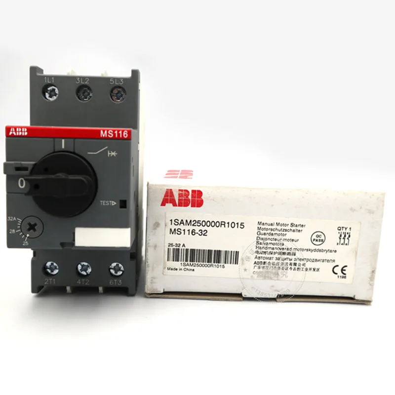 Оригинальный оригинальный переключатель ABB Φ 25-32A 1SAM250000R1015