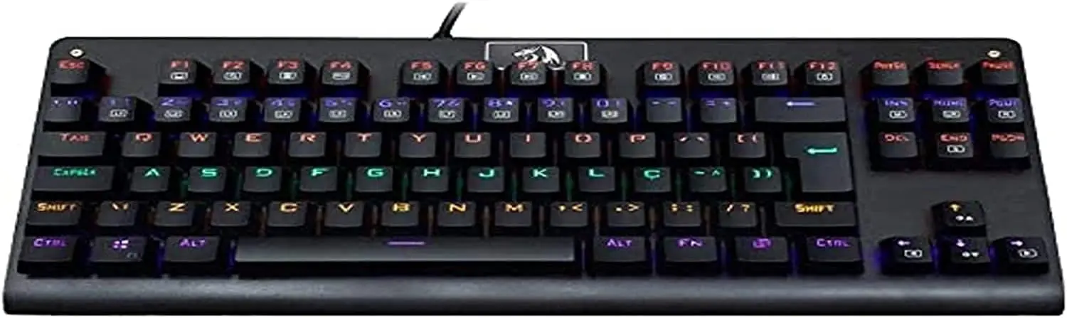 

Mecânico Gamer Dark Avenger RGB (Switch Blue) - Preto teclado mecânico gamer