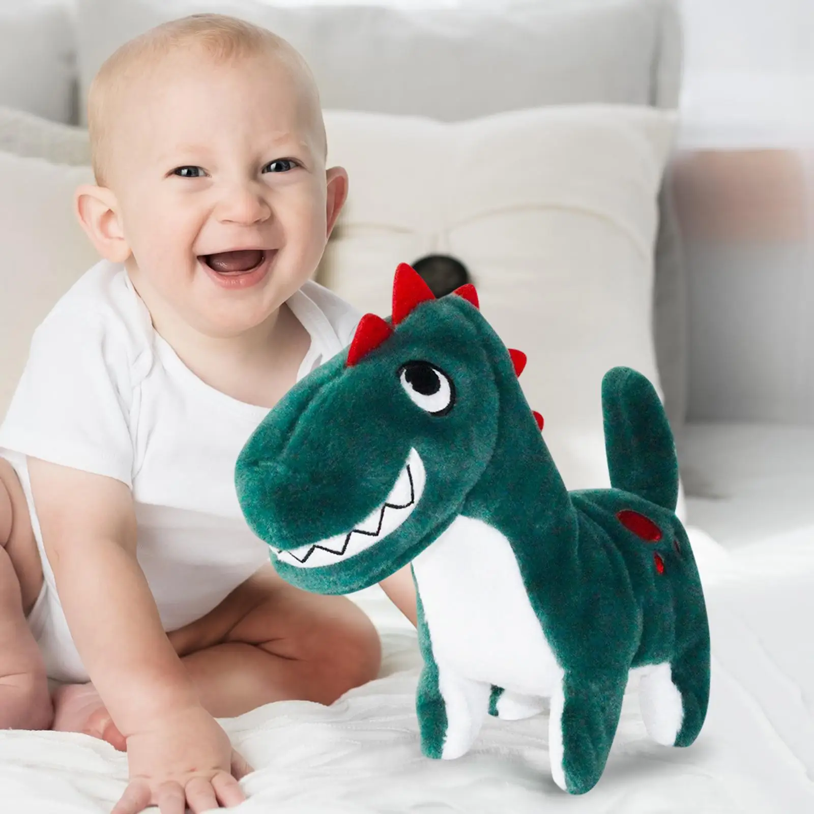 

Funny Dinosaur Stuffed Plush Toys for Pre Kindergarten Boys Birthday Gifts