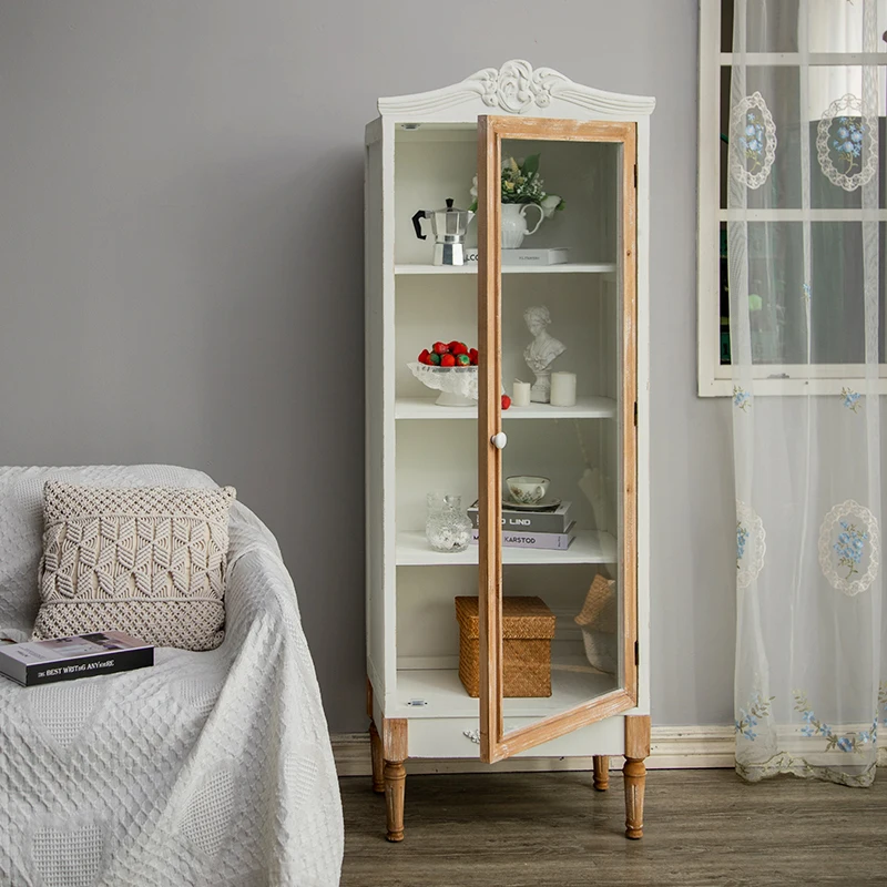 Угловой шкаф для гостиной стеклянная дверь спальни Настенный Шкафчик хранения