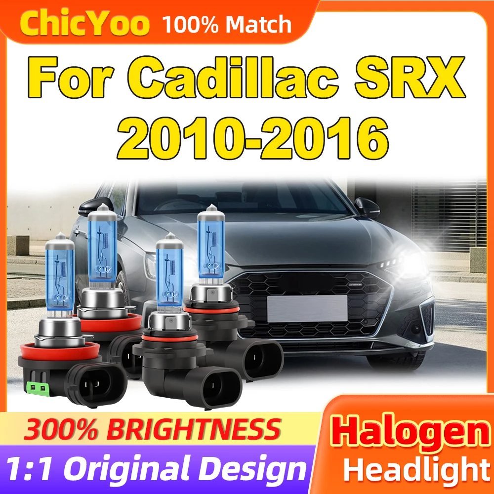 Подходит для Cadillac SRX 2010-2013 2014 2015 2016 24000LM галогенные фары 200 Вт турбо авто 12 В 6500 К