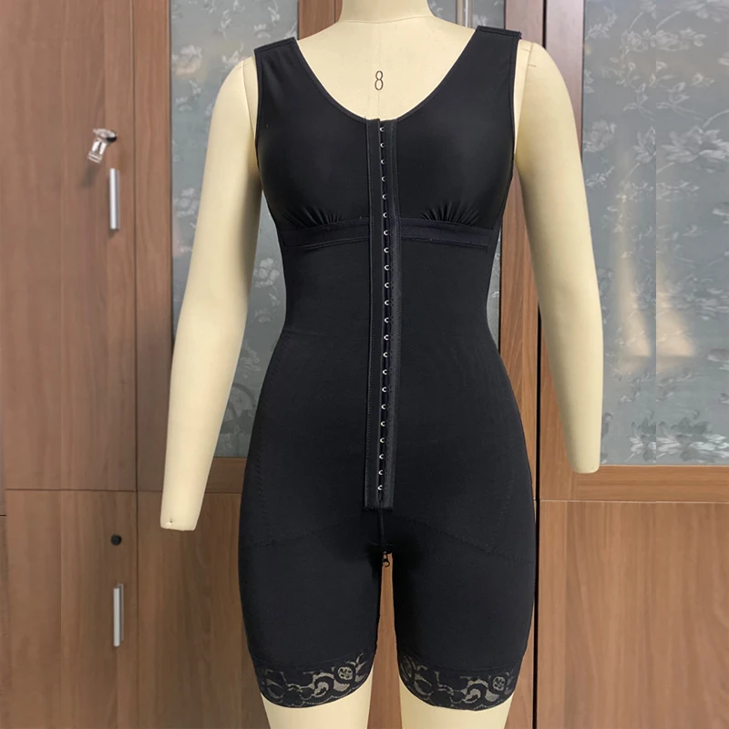 

Breasted Bodysuit Waist Trainer Body Shaper Fajas Reductoras Y Modeladoras Mujer Skims Kim Kardashian Post Surgery Compression
