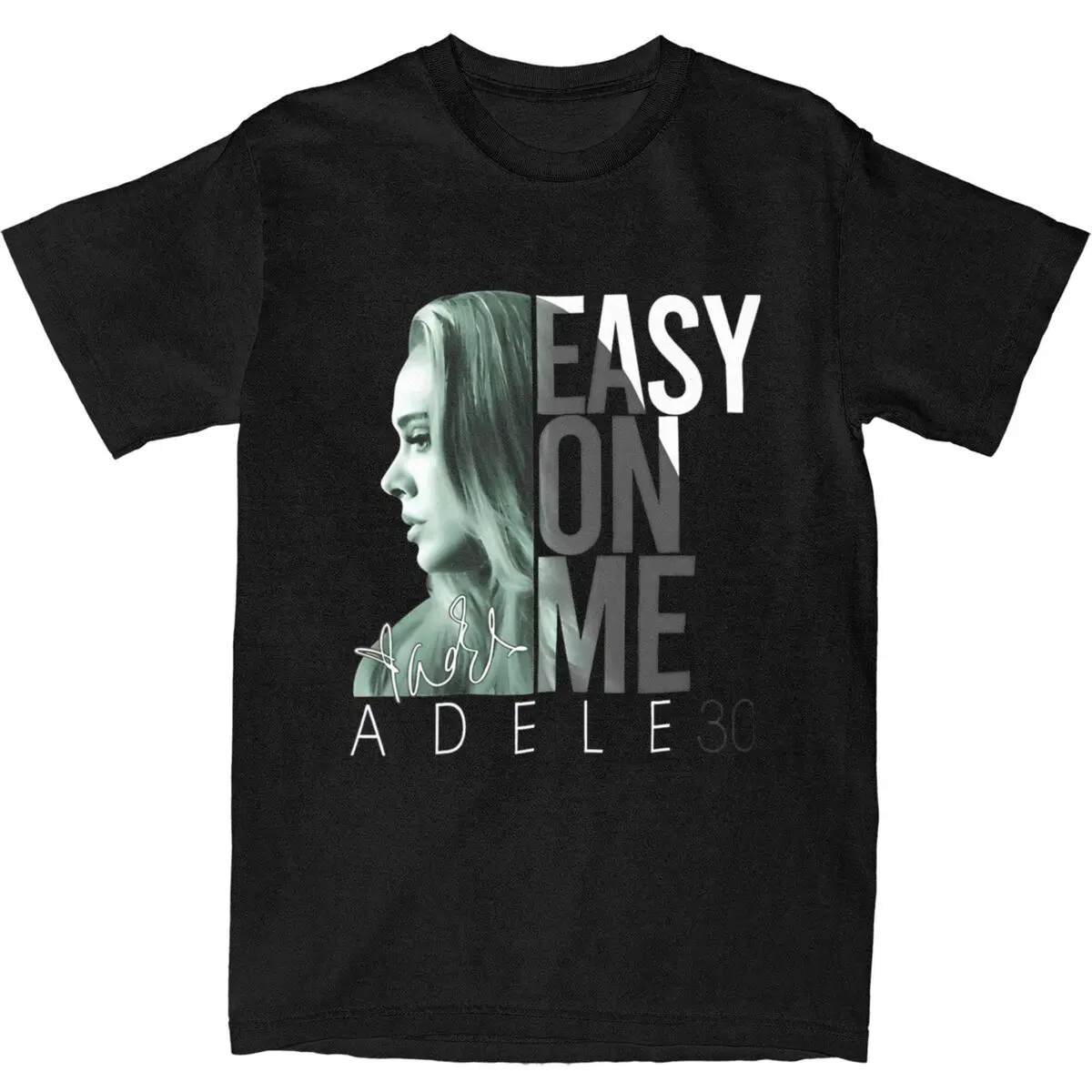Адель Музыкальная певица в Мюнхенском тур 2024 хлопковые футболки модная футболка