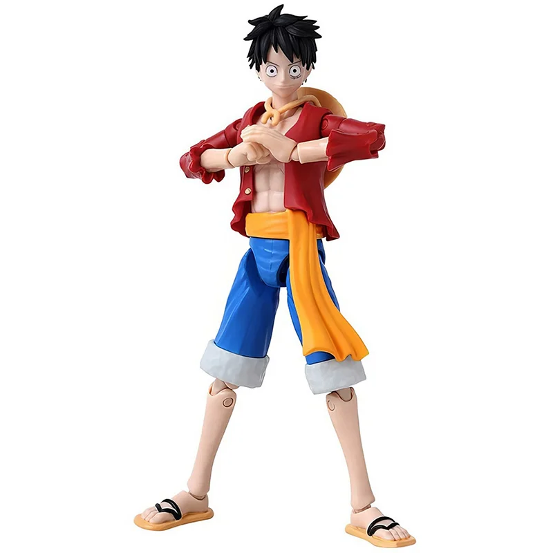 Фото Подлинная фигурка Bandai ONE PIECE Anime Heroes Monkey D Luffy Sanji Roronoa Zoro Ace, коллекционная модель игрушки, подарок на день рождения для ребенка №3