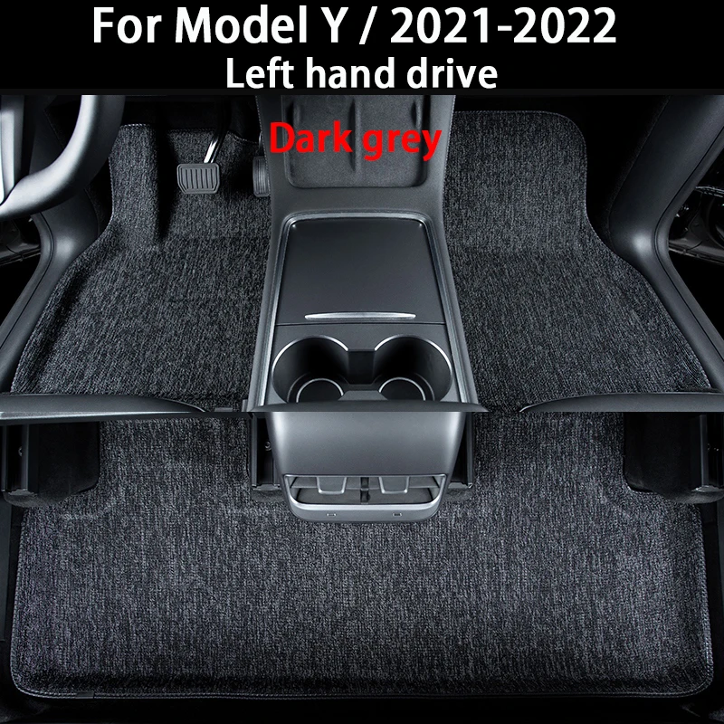 Fully Surrounded Special Foot Pad For 2021 2022 Tesla Model Y Waterproof Non-Slip Floor Mat Car Modified Accessories | Автомобили и