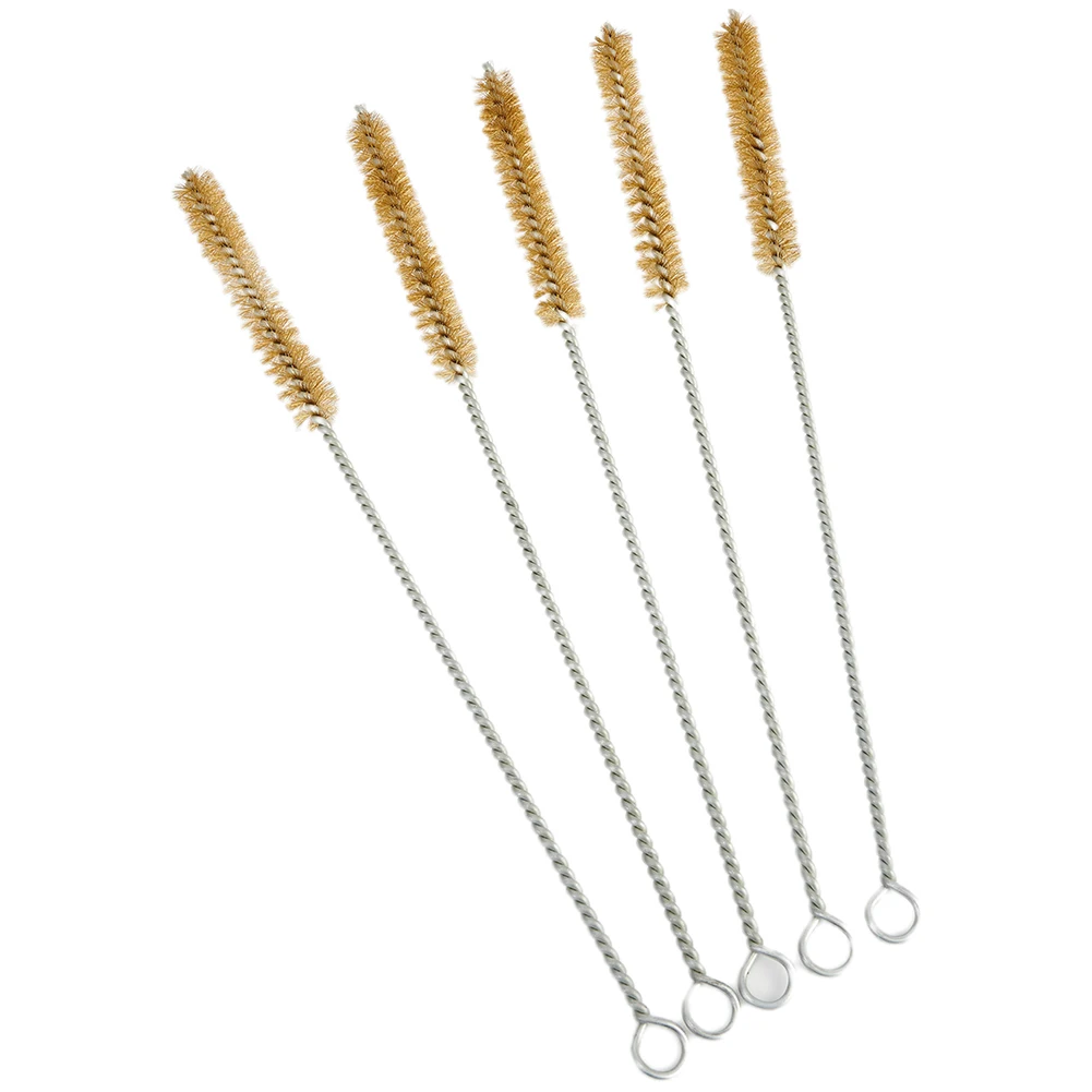 

Deburring Pipe Brushes Wire 5pcs Guns Supplies Tools Tube Cleaning Cylinder Kit Rust Dust Removal 10-30mm Cleaner