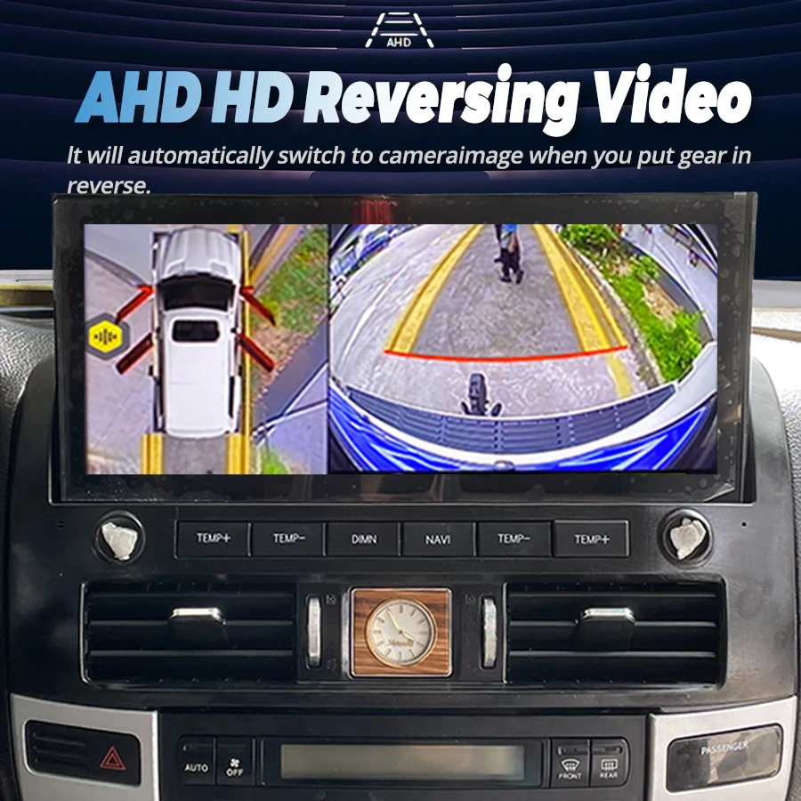 12 3 &quotAndroid экран беспроводной Carplay для Toyota Prado 120 2003-2009 Lexus Gx470 GPS Navi Автомобильный