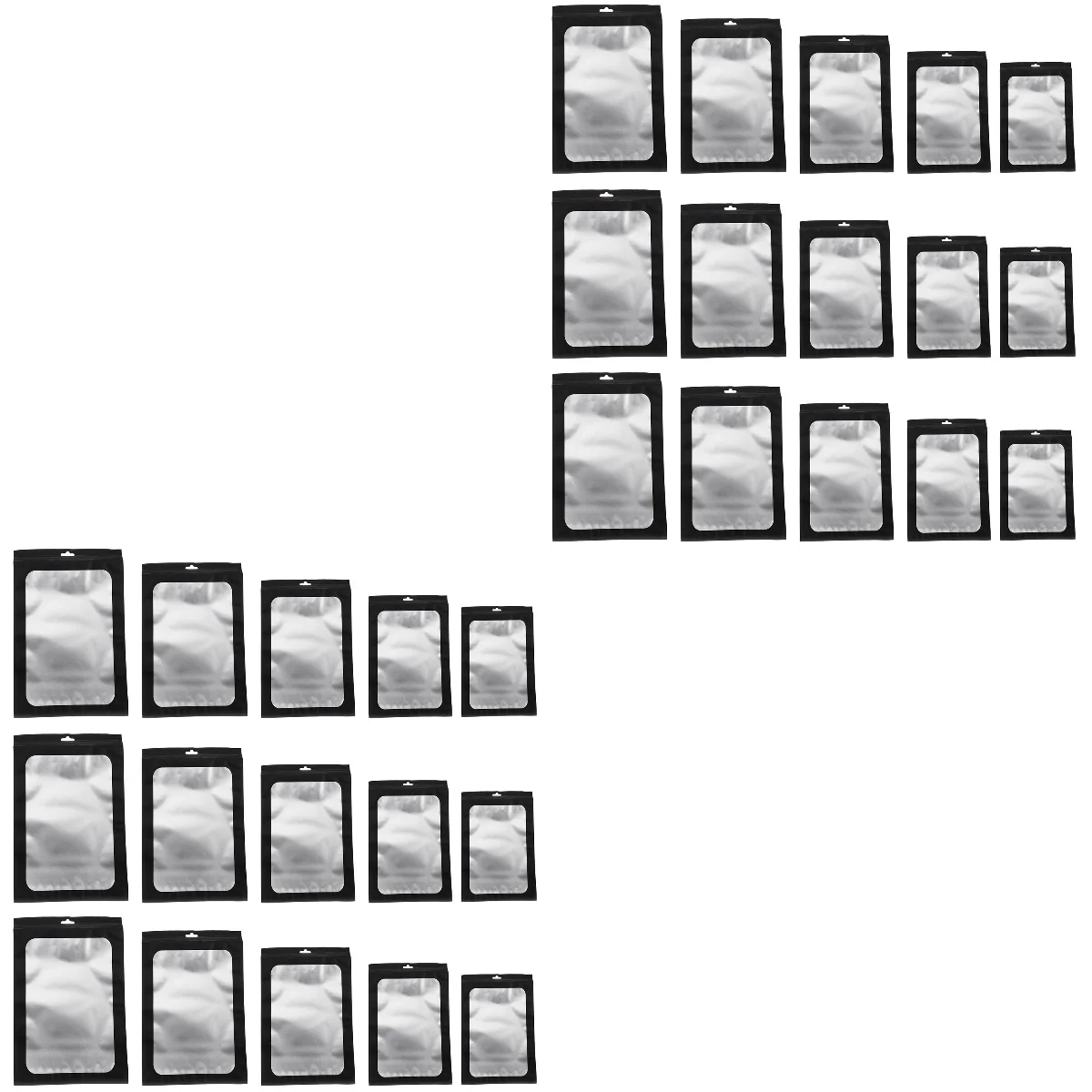 

100 pcs Practical Sealing Bags Sealed Storage Bag Sealing Pouch for Home