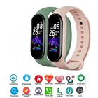 Смарт-браслет M5 для мужчин и женщин, спортивные цифровые наручные часы с пульсометром и монитором здоровья, для Android и IOS