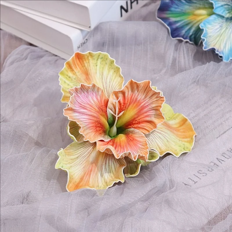 Искусственные шелковые цветы ирис Nanairo 10 шт.