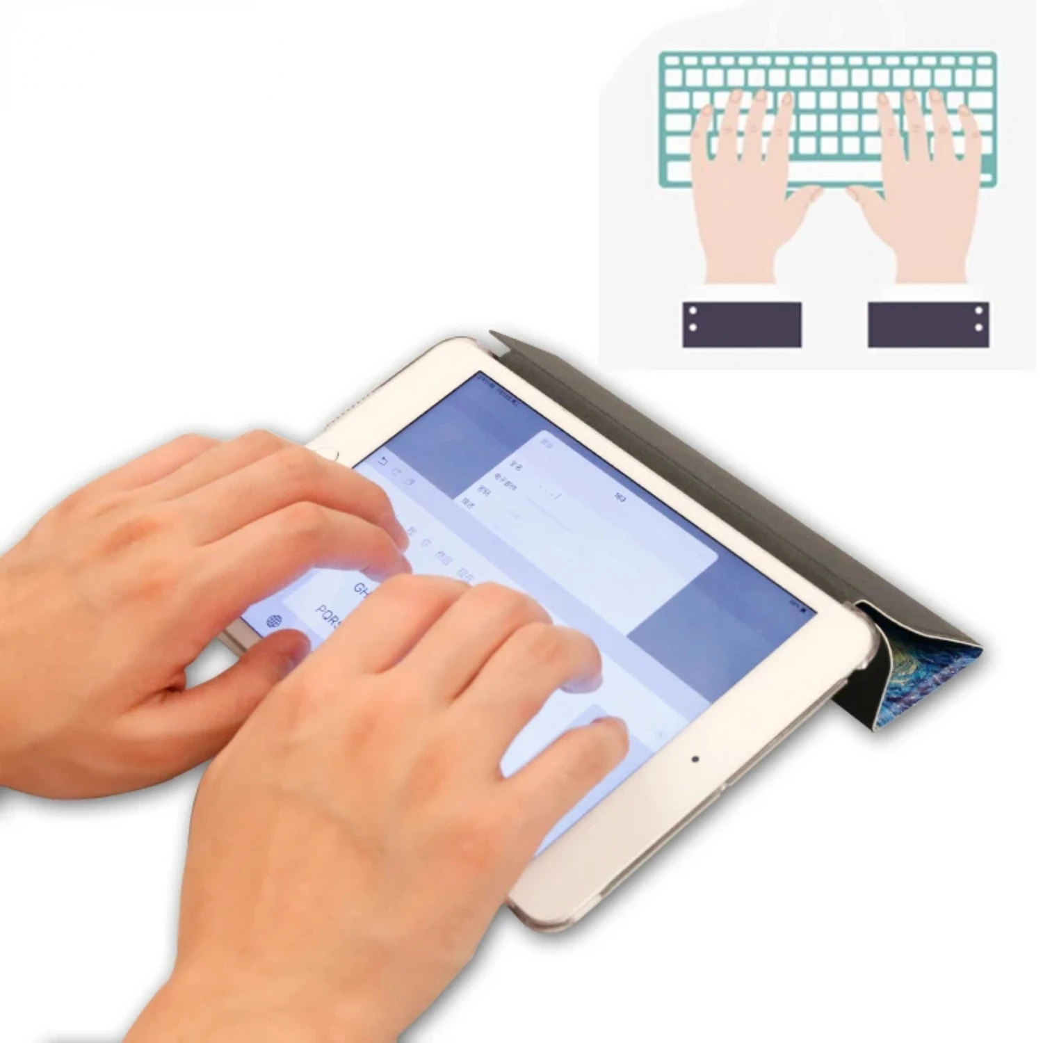 Роскошный тройной защитный чехол премиум-класса Smart Sleep для планшета Tab A7 10 4 дюйма