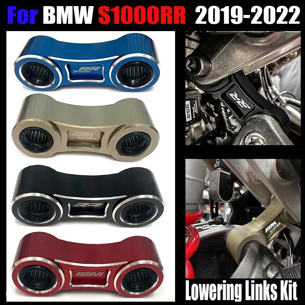 

Motorcycle Accessories Lowering Links Kit For BMW S1000RR 2019 2020 2021 2022 K67 Dog Bone Body Lowered Lowering Seat Link Kit