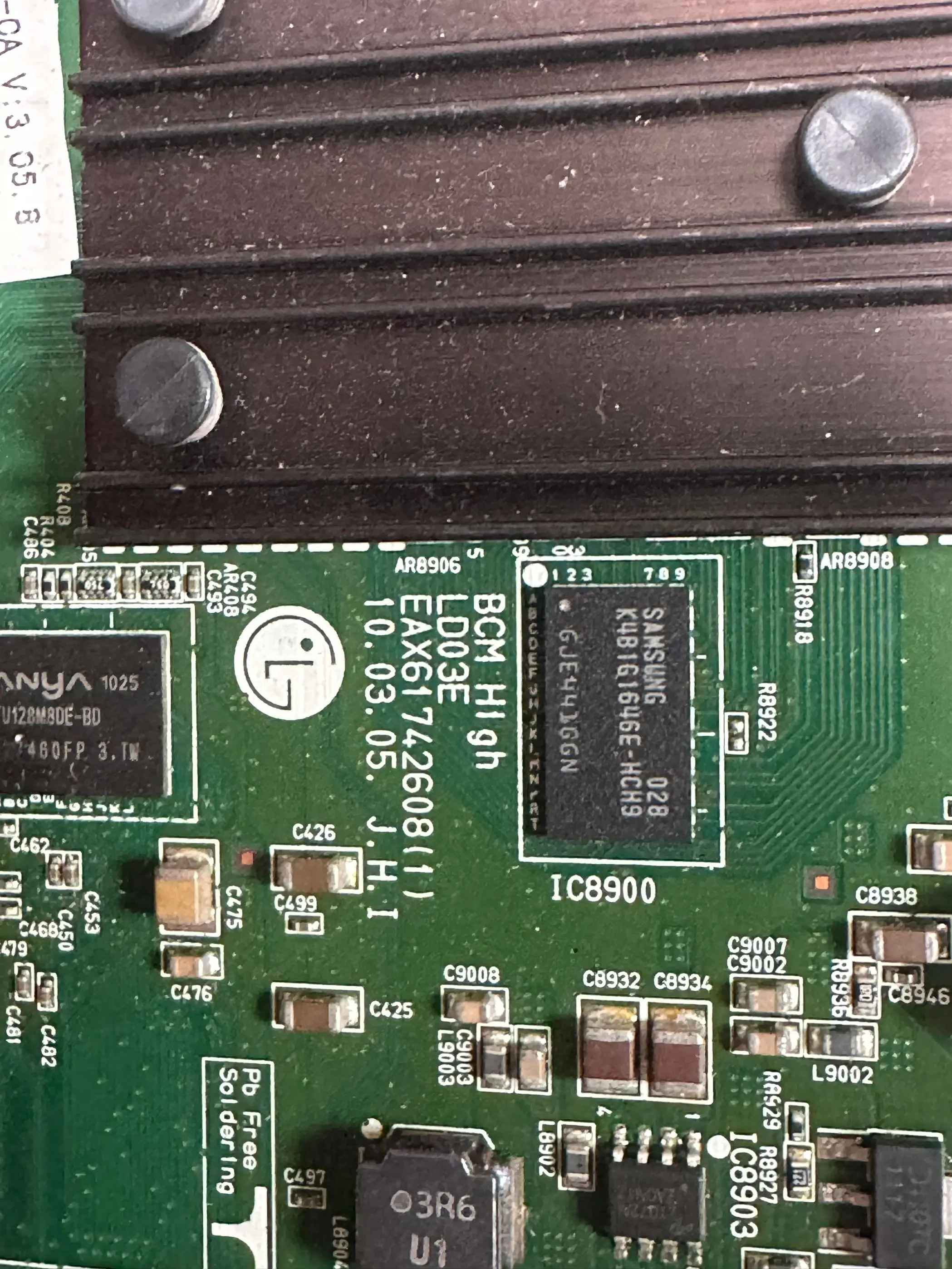 Оригинальная материнская плата EAX61742608 42/47LE5500-CA