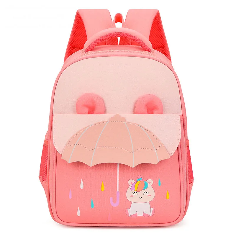 Waterproof  Backpacks Cartoon Kindergarten Kids School Bag Lightweight Children's Bag Double Shoulder Boys Girls Schoolbag enlarge