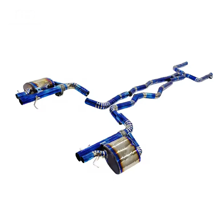 Титановая система выхлопа Xinaote Performance для выхлопной системы Mercedes Benz w205 C63 AMG