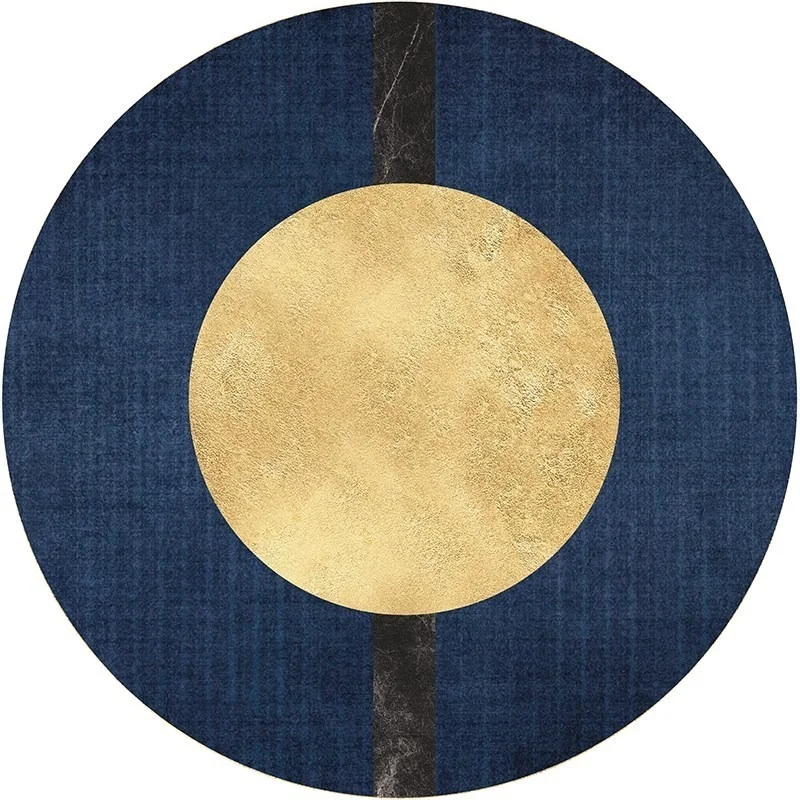 Нескользящий ковер для детской комнаты, круглый ковер китайского журавля для гостиной, ванной, маленькое украшение для дома