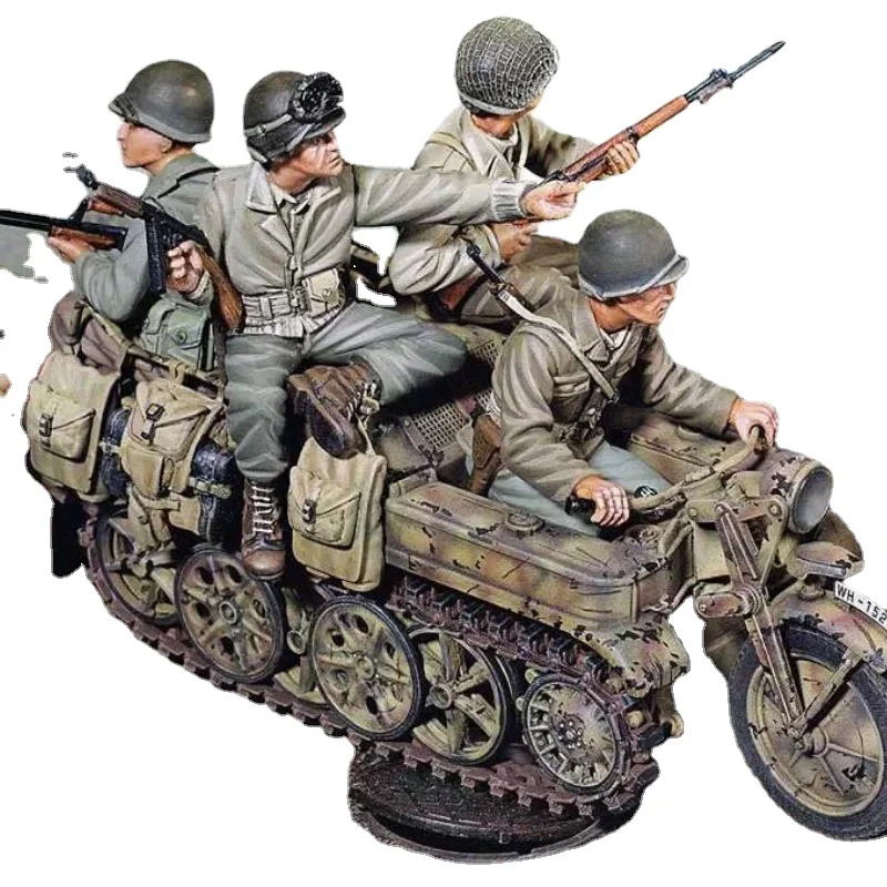 1/35 модельная фигурка из смолы наборы армейские Соединенные Штаты рейнджер 2-й