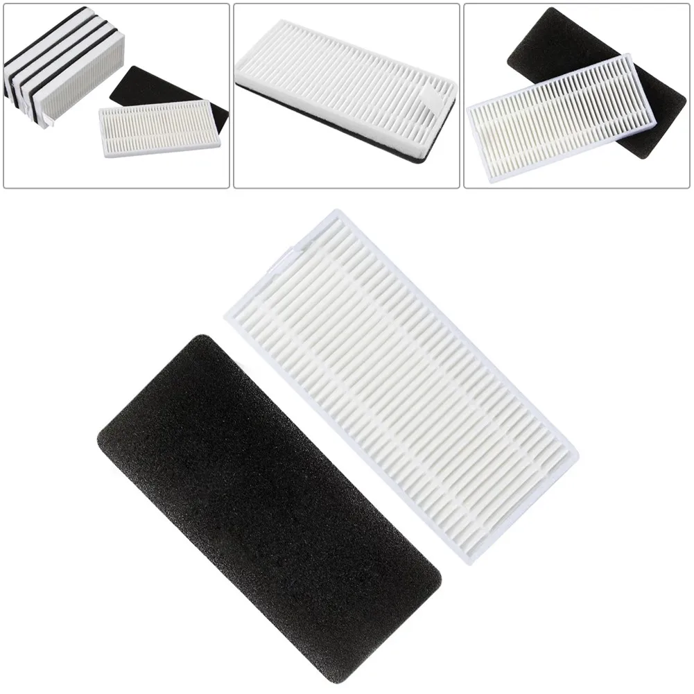 

5Pcs Replacement Filters For Mamibot EXVAC660, EXVAC680S, EXVAC880 Robotic Vacuum Cleaner Parts Floor Cleaning Accessories