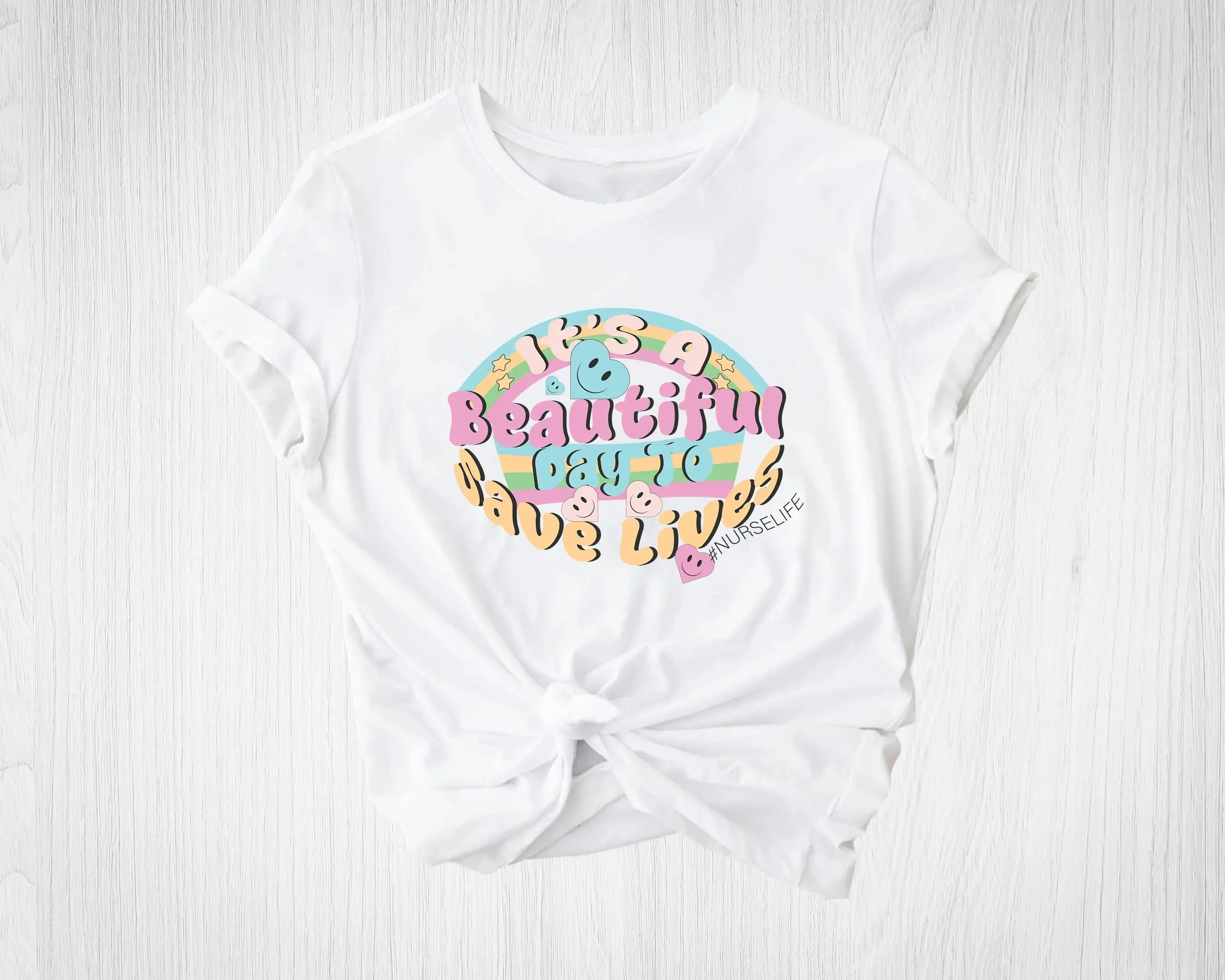 Футболка Это прекрасный день чтобы спасти жизни медсестра студенческий доктор
