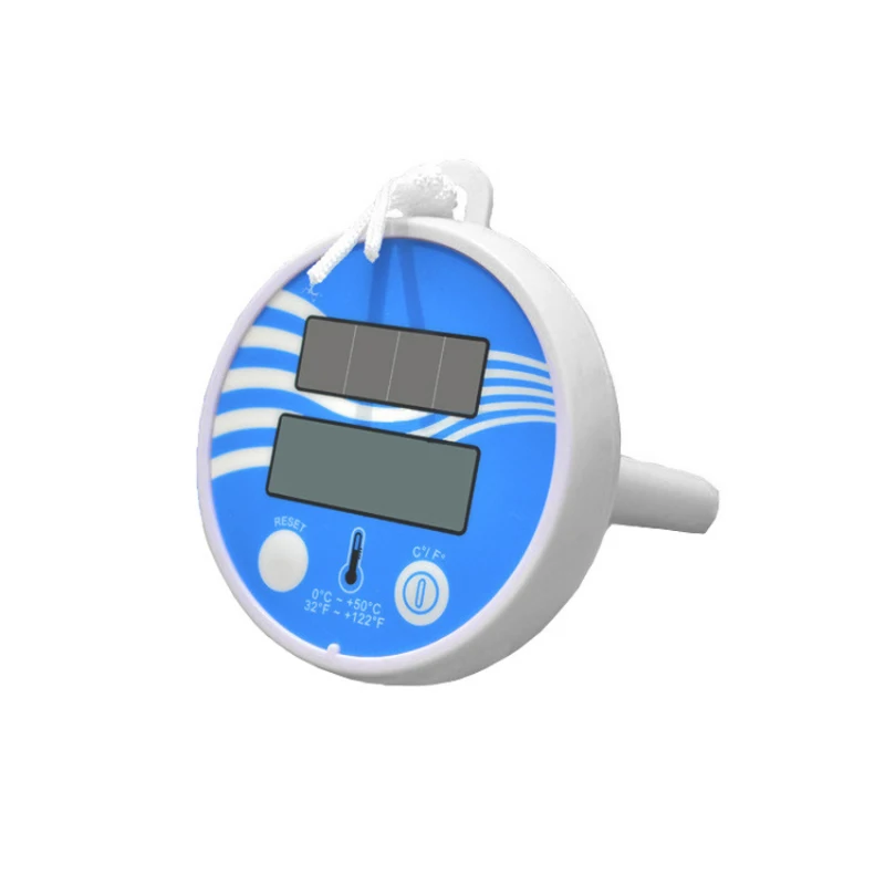 

Digital Water Floating Thermometer Pool Spa Water Temperature Meter Solar Powered Thermometer Fahrenheit Celsius