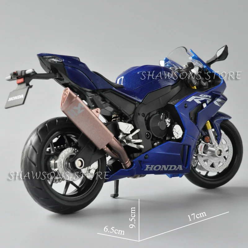 Масштаб 1:12 детские игрушки Honda Литая модель мотоцикла Fireblade спортивный велосипед