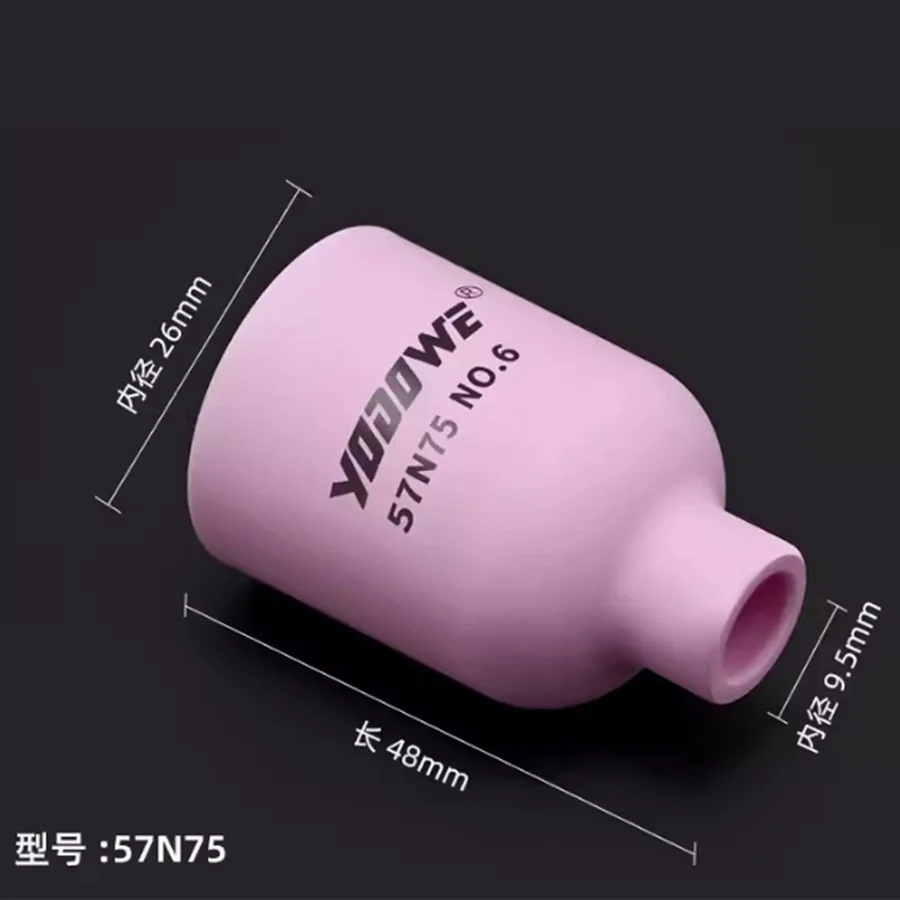 Argon arc welding gun accessories WP-18/26 argon ceramic nozzle filter screen fluid conducting