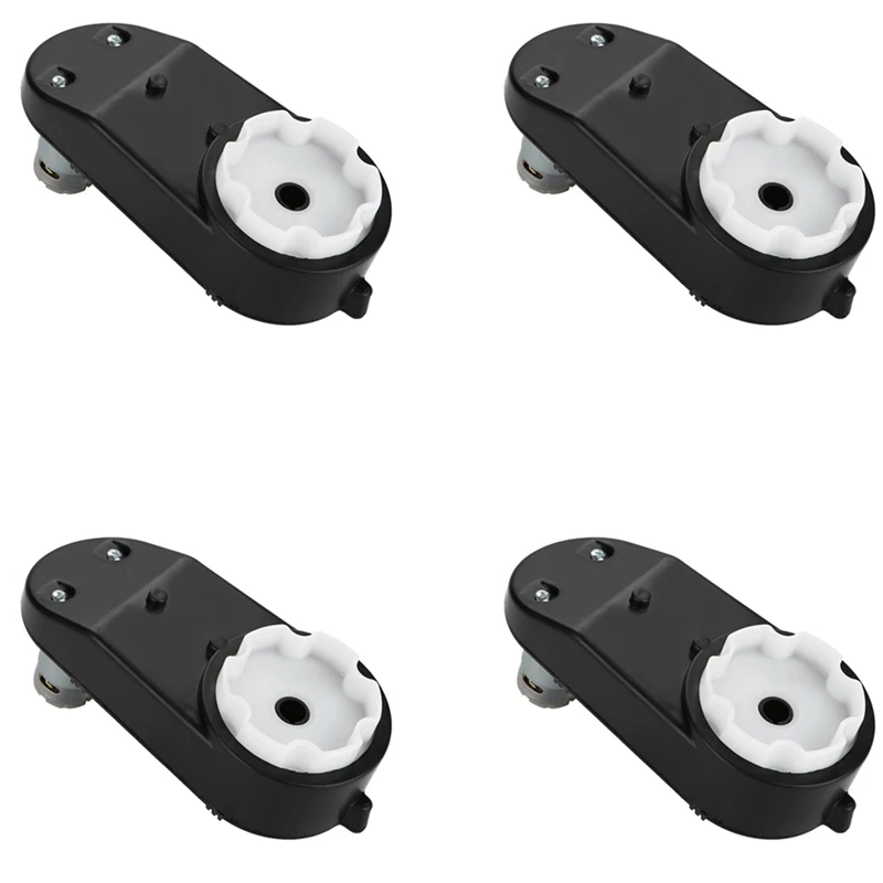 

4X RS390 Electric Motor Gearbox 12V 16000RPM Car DC Motor Gear Box For Kids Electric Off-Road Vehicle Car Toy