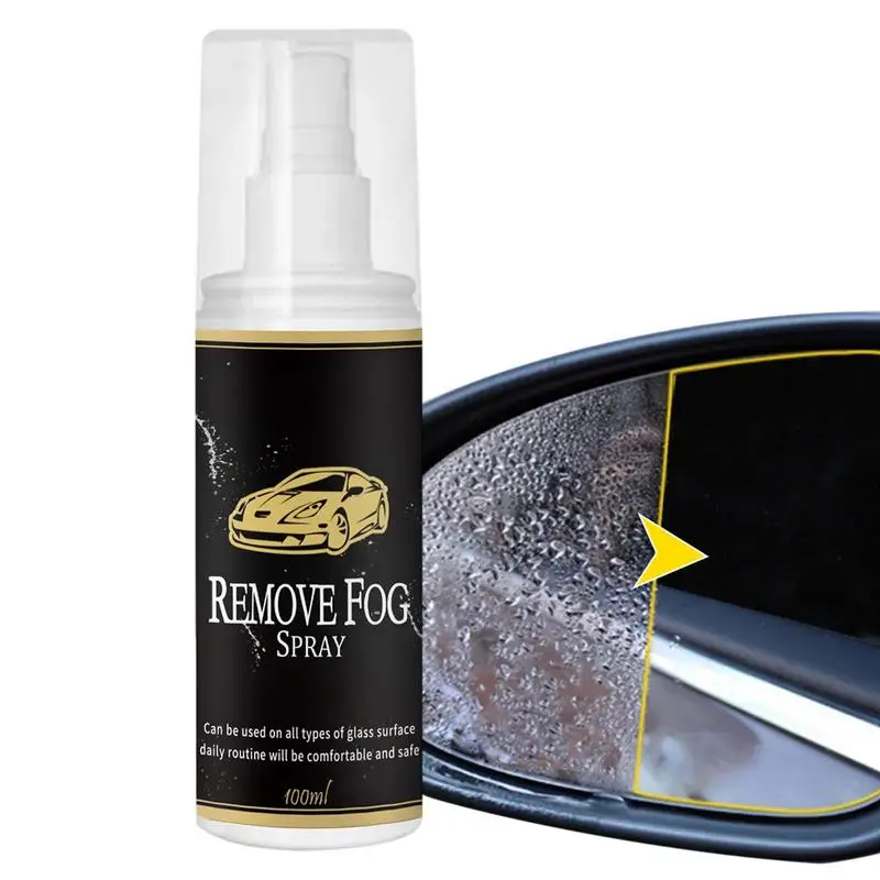 

Car Glass Anti-Fog Rainproof Agent 100ml Waterproof Rainproof Anit-Fog Spray Auto Car Window Glass Anti Fog Agent For Car