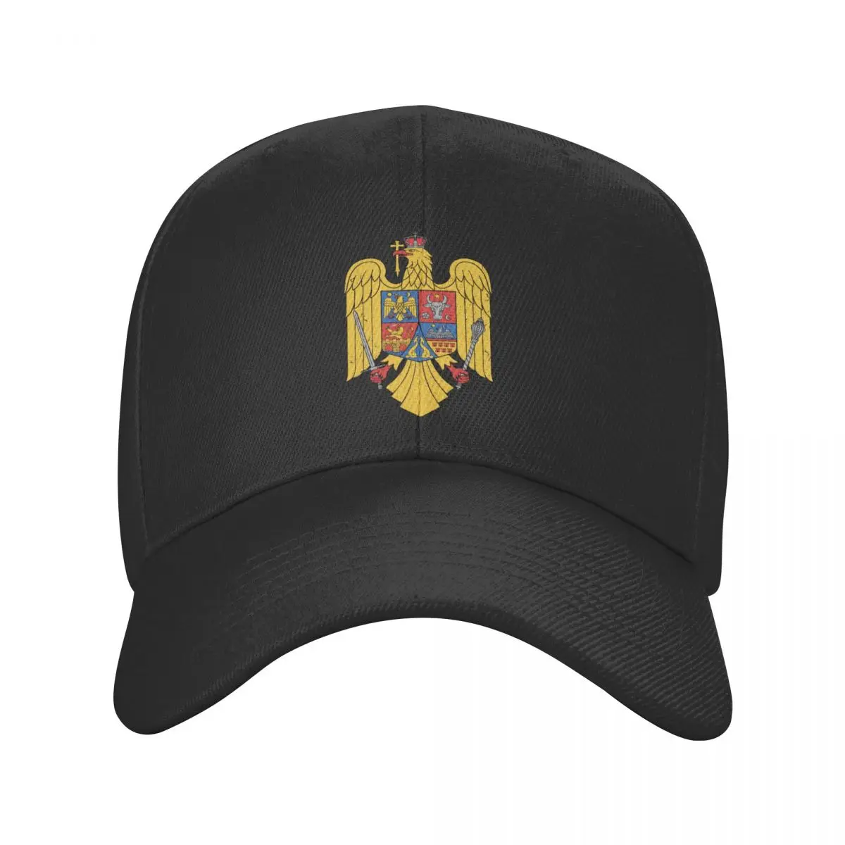 

New Personalized Romania Eagle Coat Of Arms Baseball Cap for Men Women Adjustable Romania Flag Proud Dad Hat Streetwear