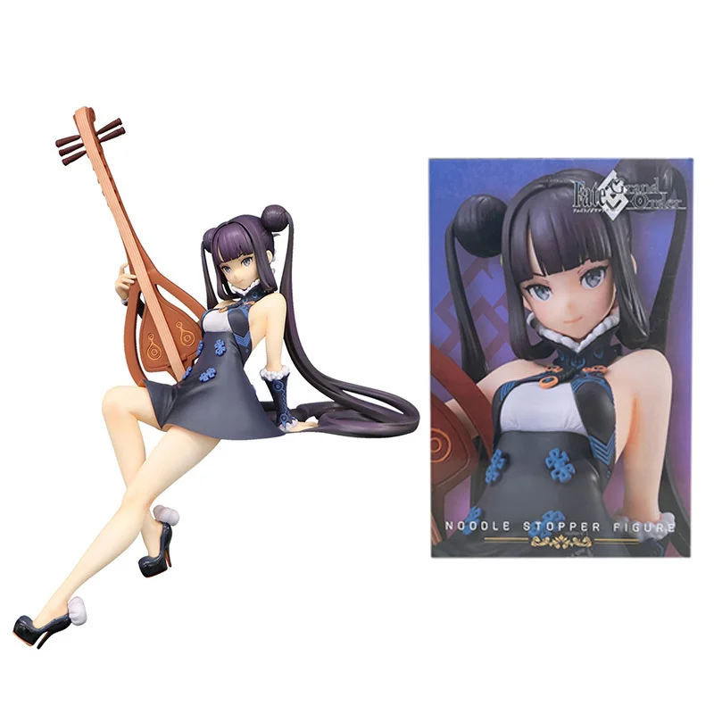 

Original Japanese Anime Games FGO FATE Foreigner The Imperial Concubine Yang Noodle Stopper Action Figure Collectible Model Gift