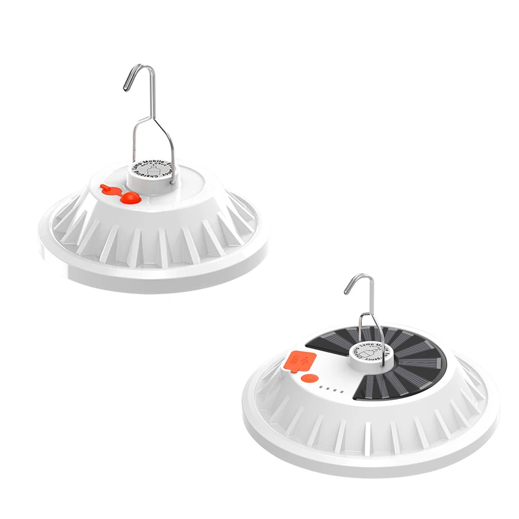 

Solar Charge Camping Lamp Lighting Equipment Charging Function Tent Light Night Lantern Device 60LED solar 60W