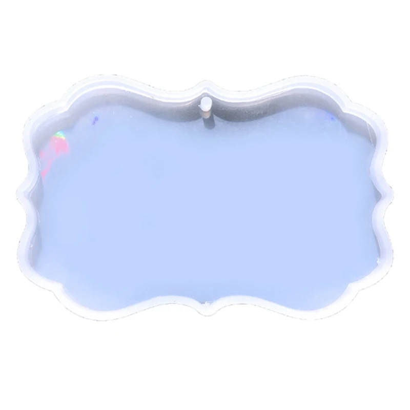 

Y51E Unique Christmas Ornament Resin Mold Epoxy Resin Casting Molds for Handmade Keychain Pendant Making DIY Craft Supplies