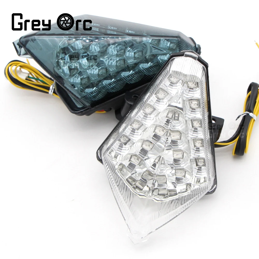 Waase для Yamaha YZF R1 2007 2008 хромированный задний фонарь Тормозные Сигналы поворота