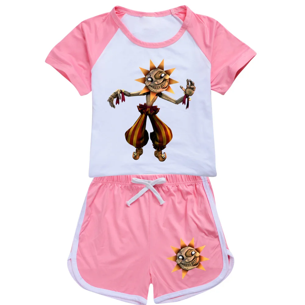 Летние спортивные костюмы для девочек и мальчиков детская спортивная футболка