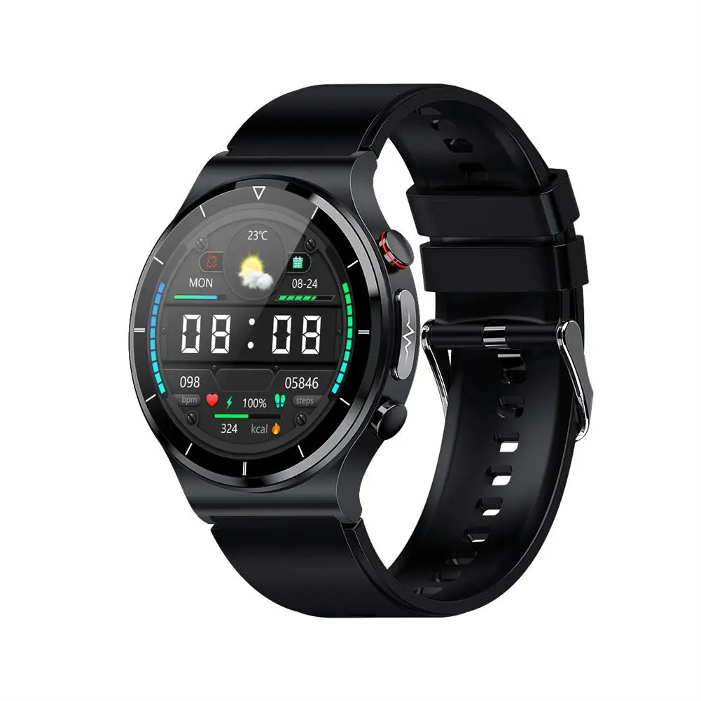 

E88 Smart Watch ECG PPG Blood Pressure Heart Rate Body Temperature Monitor Health Tracker Wireless Charge Waterproof Smartwatch