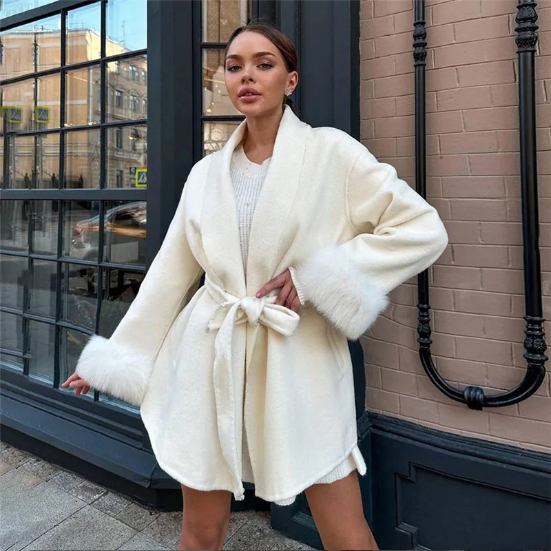 Женский укороченный Тренч