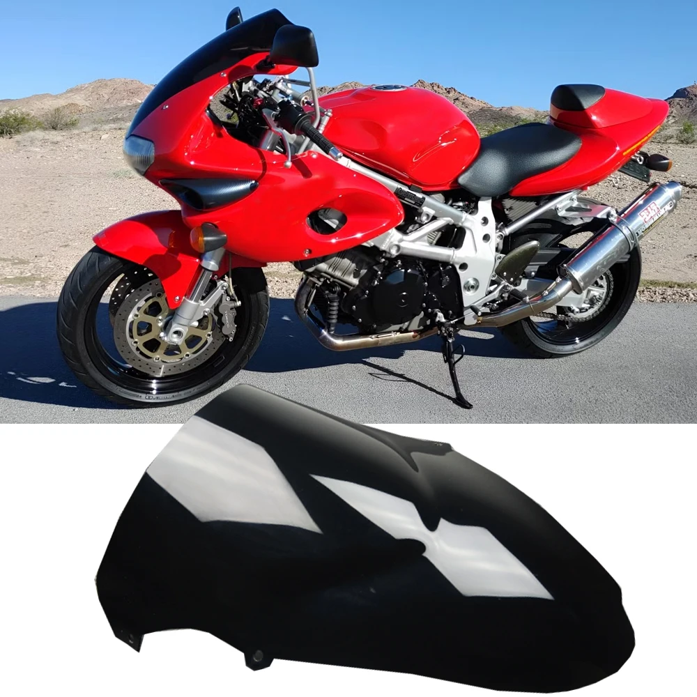

Лобовое стекло мотоцикла TL1000S для Suzuki TL1000 TLS 1000S TL 1000 S 1997 1998 1999 2000 2001 Fly Screen Double Bubble