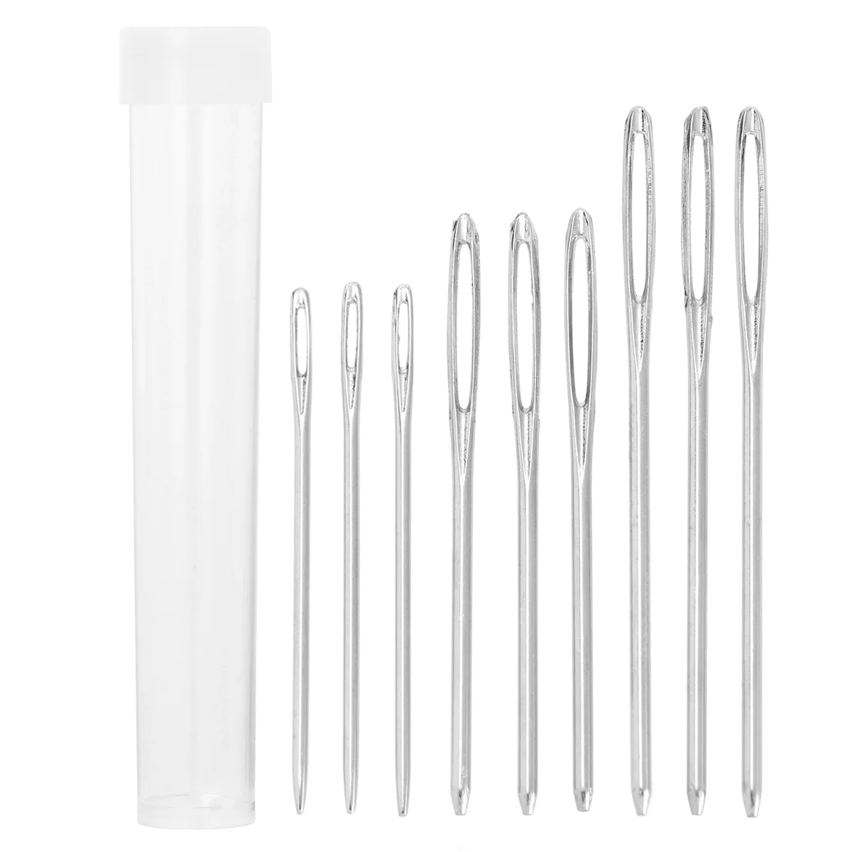 

9 Pcs Knitting Needles Yarns Large Eye Needle Sewing Sewing Pin Embroidery Needle Hand Sewing Needles Machine Needles