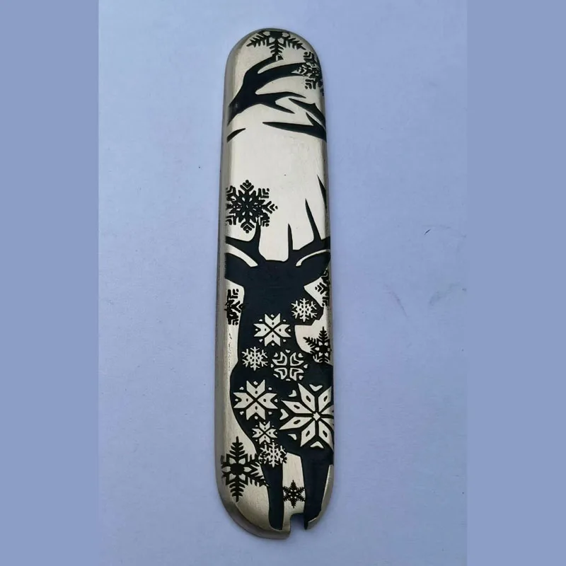 1 пара ручные весы из чистой латуни на заказ для швейцарского армейского ножа