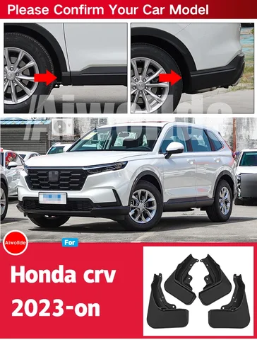 Брызговики для Honda CR-V 2023 CR V CRV, брызговики, брызговики, передние и задние брызговики, автомобильные аксессуары