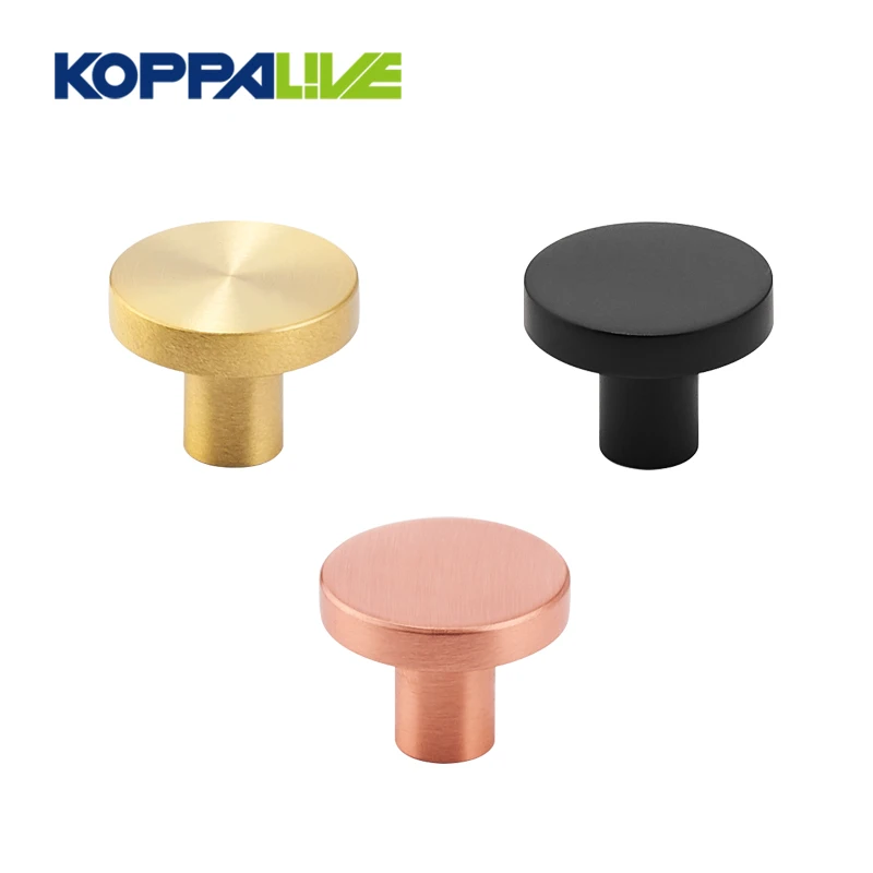 Ручка для мебели KOPPALIVE латунная с одним отверстием | Обустройство дома