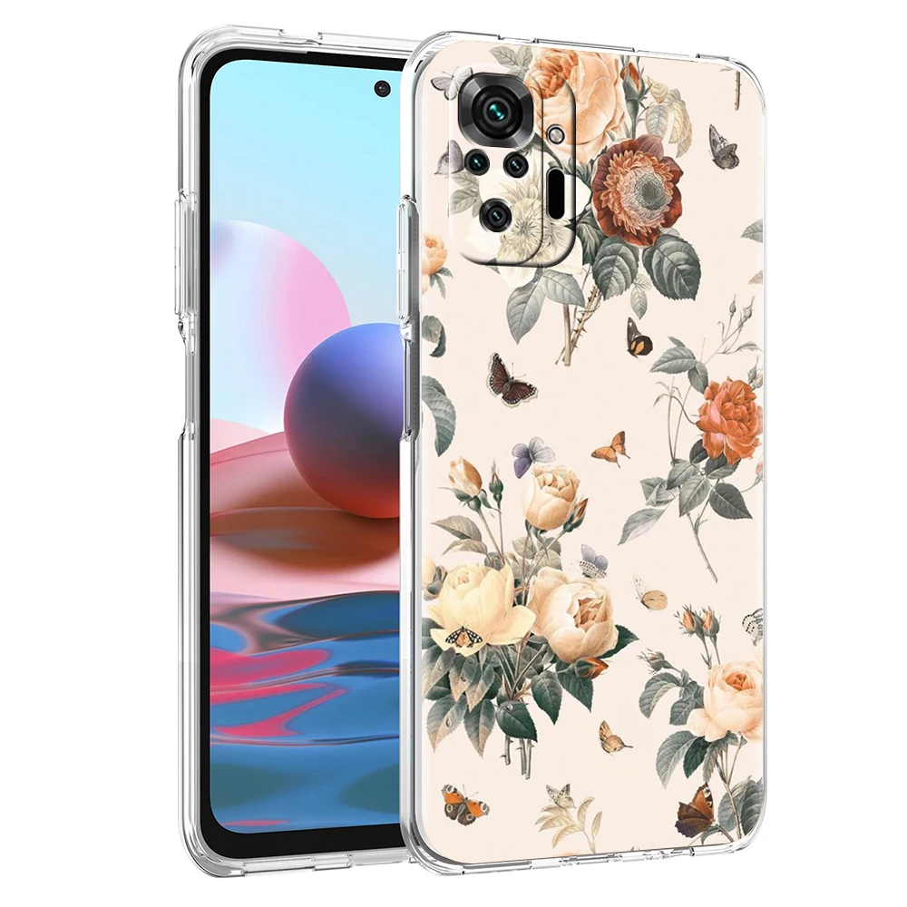 Прозрачный чехол для телефона Redmi K40 8A 9A 9C 7 8 8T 9 9S 10 Pro Gaming Note 11 11T 12T Plus