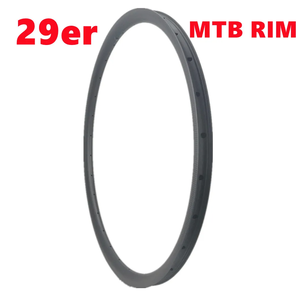 

Custom MTB Carbon Rim 24mm Depth 30m Width 24x30 MTB Bicycle Wheel Rim Asymmetric XC 29er Bike Rim