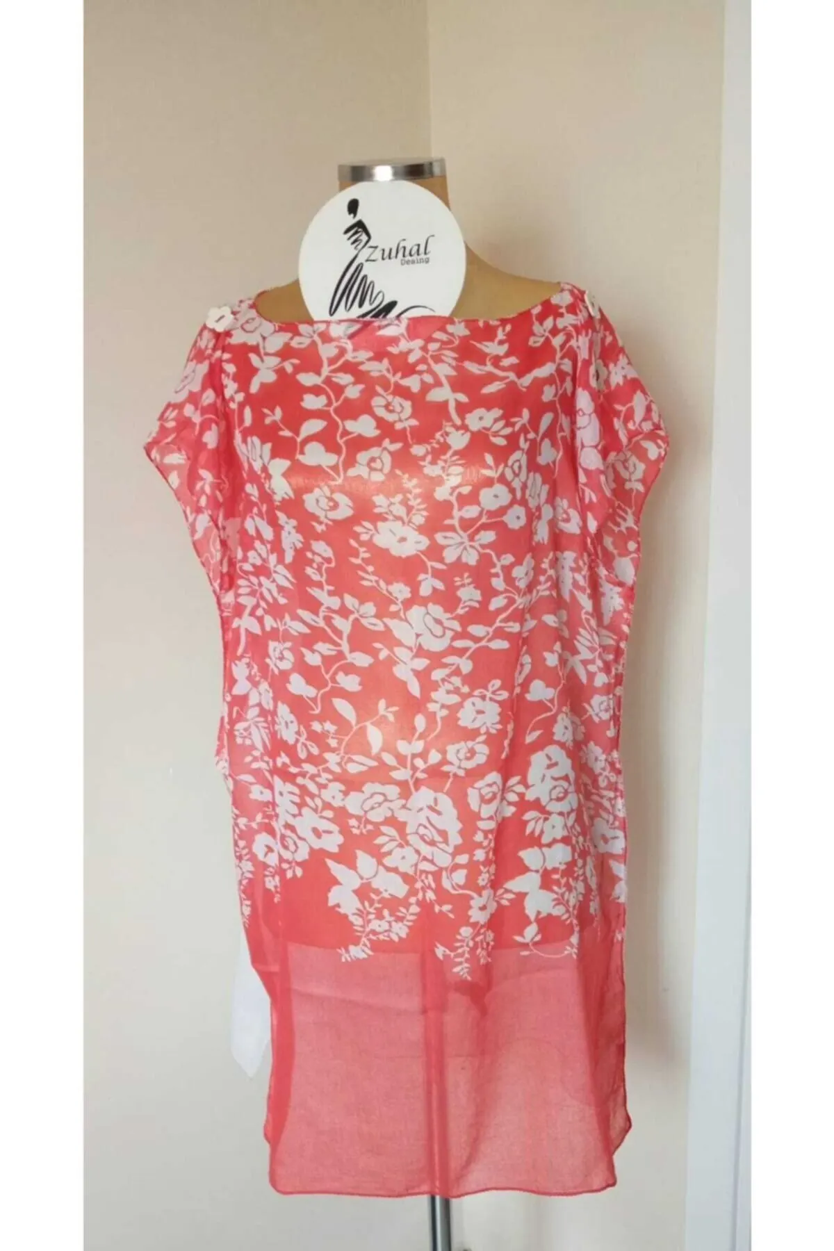 

Women's Pareo Beach Dress Swimwear Cover Up Dress Sexy Tunic Suit Beachwear Female Beach Bikini Cover Loose Mini Dress