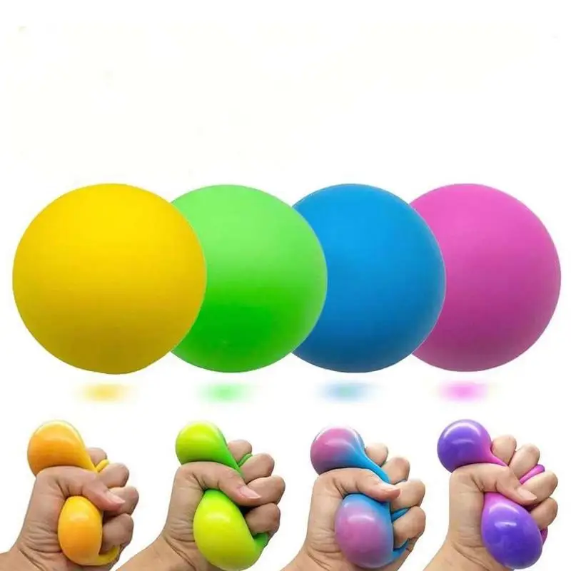 

Color-changing Ball Vent Ball 3PCS/4PCS Stress Relief Toy Squeezing Balls Ball Pinch Children's Toy Relieve Anxious Pressure