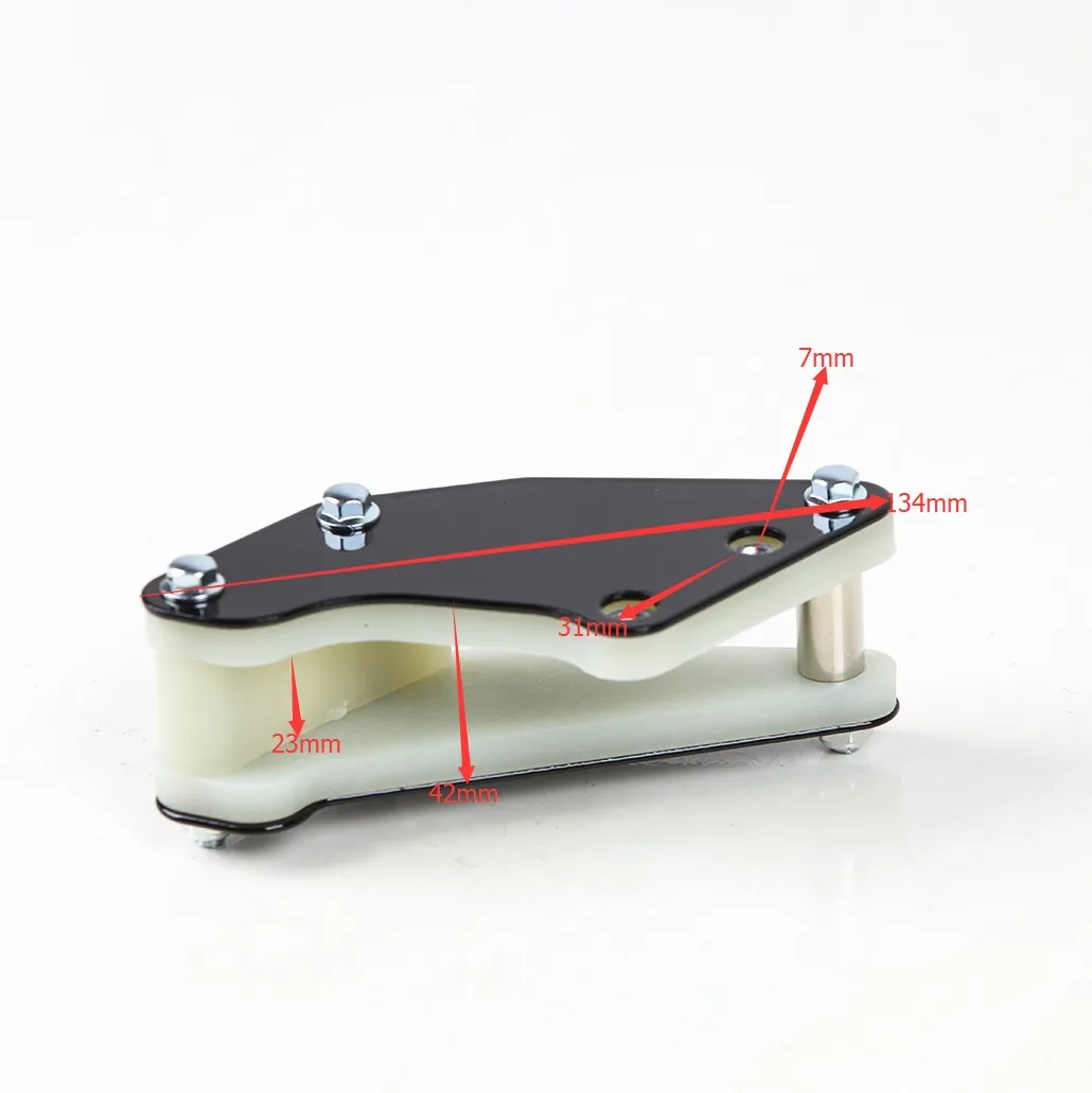 motocyklowej aluminiowej osłony łańcucha do Hondy XR50 CRF50 70cc 110cc 125cc.