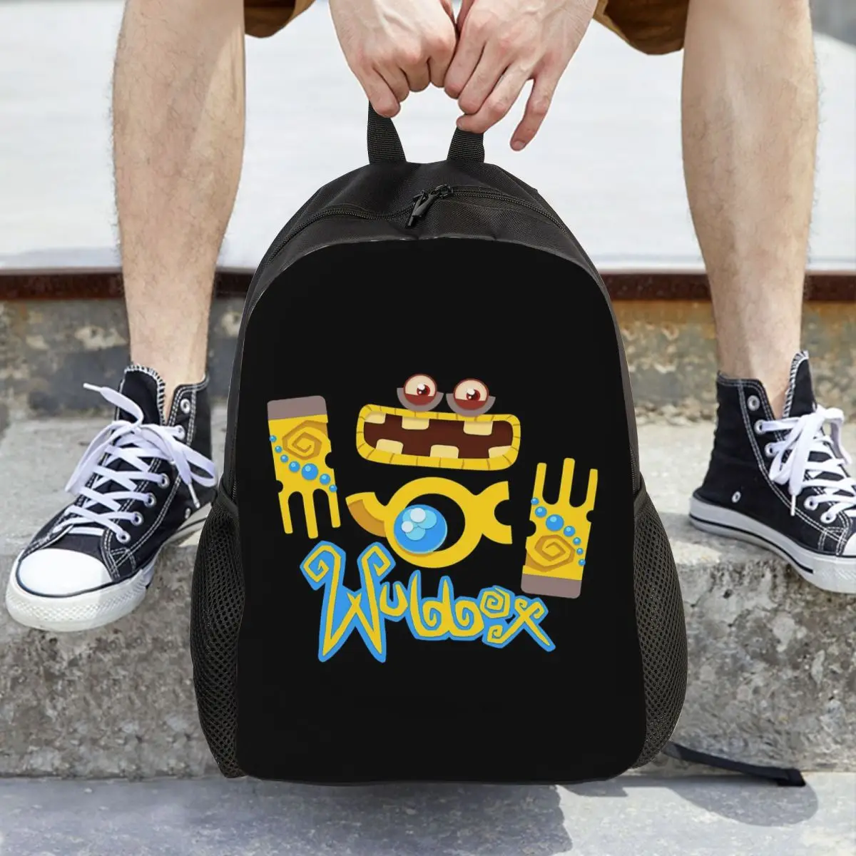 Фото Рюкзак Wubbox My Singing Monsters для школьников, для мальчиков и девочек, школьная сумка, сумка для компьютера, сумки через плечо №3